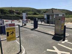 coin operated barrier Parkin Estates