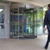 High Security Revolving Door